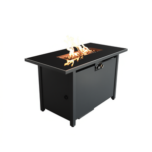 Db Modern Outdoor <b>Fire</b> <b>Pit</b> <b>Table</b> 25 H X 42 W Steel Bioethanol Fuel Garden Patio Use - Product Image 1