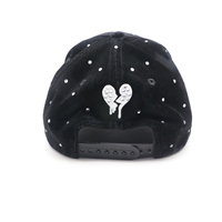 Casquette de baseball 5 panneaux en velours brillant de haute qualité, nouveau tissu, broderie 3D, étoiles en strass, style sportif léopard, Gorras Baseball