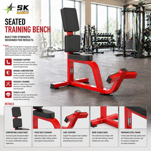 Banc de musculation réglable SK Commercial, professionnel, multi-usages, pour salle de sport et club de <span class=keywords><strong>fitness</strong></span> - Product Image 2