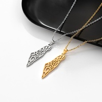 Collar con Colgante de Mapa de Palestina, Venta al Por Mayor del Fabricante, Colgante de Metal de Alta Calidad Personalizado, Apoyo a Palestina