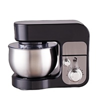 Batteur sur socle électrique portable Westchef 3L professionnel multifonctionnel avec bol mélangeur en acier inoxydable, 6 vitesses, tête inclinable, 700W