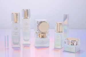 Nouvelle bouteille de crème en verre pour les soins de la peau pressant la bouteille de lotion d'huile d'essence avec la boîte emballage coffrets cadeaux pour les femmes cosmétiques de beauté - Product Image 3