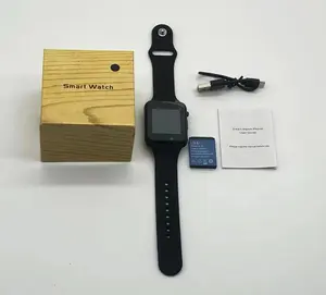 Grosir jam tangan pintar A1 kartu SD tahan air kamera BT Smart watch A1 dengan slot kartu Sim A1 untuk ponsel Android IOS
