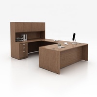 Vente en gros de bureau de direction en bois de luxe moderne Spécifications standard Bureau de PDG