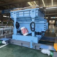 Chariot d'alimentation automatique avancé haute efficacité Rongke avec PLC pour fours à induction de fonderie, moulage, 380V 50Hz, garantie 1 an