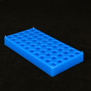 Hongbolai 50-Well Sample Bottle Rack 17mm <b>Plastic</b> Laboratory Storage Rack - Product Image 3