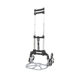 Carretilla de Mano de Aluminio con Dos Ruedas, Plataforma Plegable con Capacidad de 70 kg para Compras y Subir Escaleras - Product Image 2