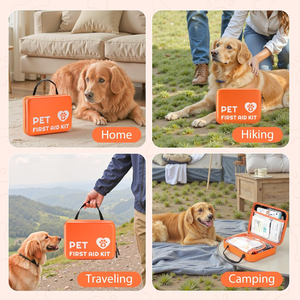 Kit de Emergencia para Mascotas al por Mayor de Fábrica, Kit de Rescate y Primeros Auxilios para Lesiones de Mascotas, Bolsa de Tratamiento de Emergencia - Product Image 2