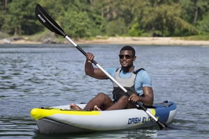 Bestway 65178 <span class=keywords><strong>Inflatable</strong></span> duy nhất PVC X1 TPU Kayak 3.35m x 92cm x 30cm <span class=keywords><strong>New</strong></span> <span class=keywords><strong>Arrival</strong></span> 2025 máy bay thuyền cho hồ trôi - Product Image 2