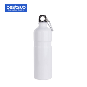 sublimación en blanco de la prensa del calor de la Botella de agua 750ml de aluminio de la Botella de agua termo flaca vasos con - Product Image 2