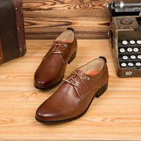 Chaussures Oxford pour hommes en cuir véritable, décontractées, à lacets, bout fermé, augmentant la taille, antidérapantes, nouvelle collection 2026