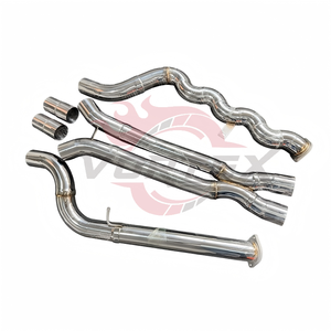 Tuyau central de performance Vortex Racing à longueur égale pour BMW M2 G87 S58 3.0T 2023+ – Silencieux d'échappement central en acier inoxydable SS304 – Kit sans soudure - Product Image 3