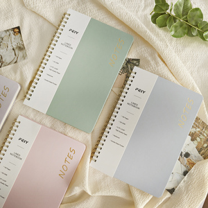 <span class=keywords><strong>Notebook</strong></span> Binding Spiral kulit A5 elegan dengan halaman kustom dan aplikasi bisnis profesional - Product Image 6