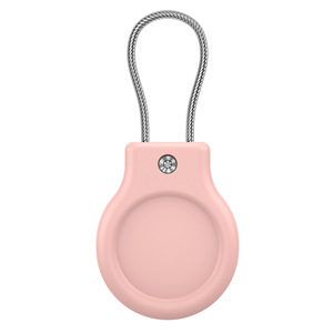 Funda Protectora <span class=keywords><strong>de</strong></span> Primera Calidad para Apple AirTags con Anillo <span class=keywords><strong>de</strong></span> Acero Inoxidable, Carcasa Resistente a Impactos, Cubierta <span class=keywords><strong>de</strong></span> Repuesto - Product Image 2