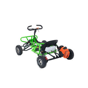 Kart à pédales à essence 80CC Tout-terrain UTV <span class=keywords><strong>Vélo</strong></span> de <span class=keywords><strong>dérive</strong></span> sur la plage avec moteur à deux temps Vitesse de 35 km/h pour les aventures en plein air - Product Image 1
