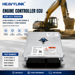 ชุดควบคุมเครื่องยนต์ HEAVYLINK ECU สำหรับเครื่องยนต์ 4JJ1 รุ่น 8-98125862-2 8-98125860-2 อะไหล่รถขุด ผลิตในญี่ปุ่น - Product Image 1