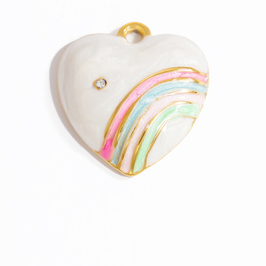 Dijes de acero inoxidable con forma de corazón, pez, estrella y luna, accesorios de joyería DIY para mujer, regalo. - Product Image 4