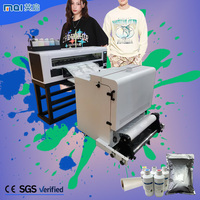 60cm A1 Double I1600 Print Head baru DTF mesin Printer pigmen tinta bubuk Shaker garansi 1 tahun