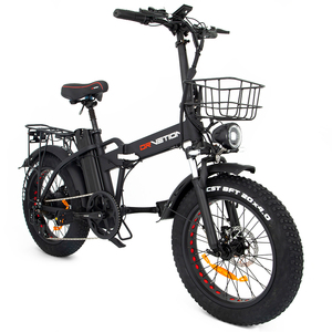 Vélo électrique pliable Drvetion AT20 avec batterie 48V 10AH, 750W, vitesse maximale 45 km/h, autonomie 80-110 km, suspension de fourche avant, frein à disque - Product Image 4