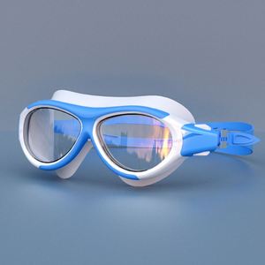 Lunettes de natation professionnelles anti-buée étanches HD pour enfants et adolescents Équipement à grand cadre-Stock de fabricants - Product Image 6