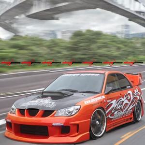 Kit de Carrocería de Fibra de Resina de Alta Calidad para <span class=keywords><strong>Impreza</strong></span> <span class=keywords><strong>WRX</strong></span> STI GDA GDB CS 2006-2007, Parachoques Delantero/Trasero Mejorado con Recortes para Sensores de Asistencia de Estacionamiento, Nuevo - Product Image 4