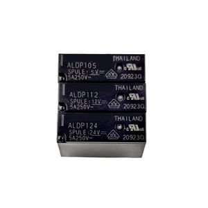 Relais électromagnétique ALDP105 ALDP112 ALDP124 ALDP105W ALDP112W ALDP124W 5V 12V 24V 5A 250V DIP4 - Product Image 1