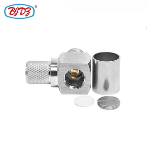 Nhà máy trực tiếp qma nam cắm uốn góc bên phải 90 độ cho rg8 lmr400 rg213 rg214 H1000 7dfb 8dfb UAV <span class=keywords><strong>RF</strong></span> kết nối đồng trục - Product Image 6