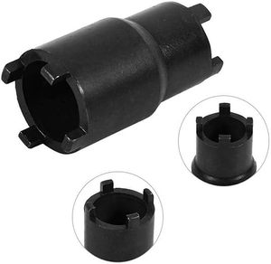 Clé à écrou de blocage bipolaire 24mm 20mm en acier noir pour réparation de boîte de vitesses de VTT 50cc 125cc, <span class=keywords><strong>moto</strong></span> tout-terrain, kart et <span class=keywords><strong>moto</strong></span> - Product Image 5