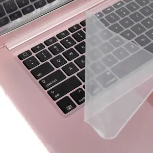 Película de silicone para teclado, película protetora universal à prova d'água para teclado de notebook computador