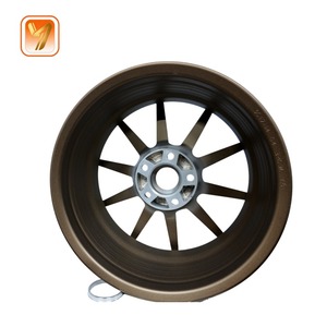 350z アルミ合金製 マルチスポーク ブラック仕上げ 5x120 アフターマーケット鋳造ホイール - Product Image 3
