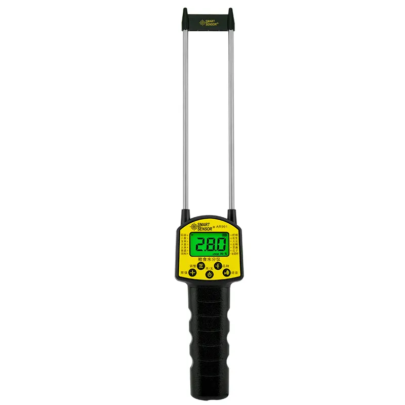 Digital Grain Moisture Meter Hygrometer Use For Corn Wheat Rice Bean Peanut Grain Measurement Moisture Humidity Tester AR991