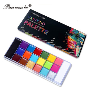 Professionnel Non Toxique SafeTattoo Halloween <span class=keywords><strong>FX</strong></span> Party Artiste Fantaisie <span class=keywords><strong>Maquillage</strong></span> Peinture Kit Visage Corps Peinture Ensemble pour Enfants et Adulte - Product Image 1