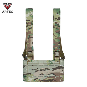 Tactical Chest Rig Vest 500D Nylon <b>Adjustable</b> Lightweight Chest Harness Outdoor Hunting Gear - Product Image 1
