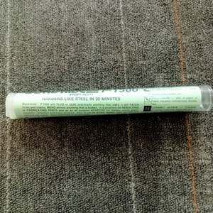 Mastic époxy Bond Aide P-1500, durcit comme de l'acier en 20 minutes, réparation de plomberie et d'électricité - Product Image 2