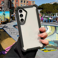 Coques de téléphone portable à protection intégrale 360° pour Samsung Galaxy A17 A07 A37 A57 A06 A16 A26 A36 A56 A15 A55 A14 A03S, housses antichoc