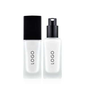 30ML Frosted Foundation Bottle Cosmetics Packaging Glass <b>Containers</b> Empty Liquid Foundation Bottle - Product Image 1