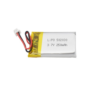 GEB 502030 3,7 V 250mah lithium ion's warehousing deep Loop's Battery Lithium Polymer Rechargeable Digital battery s Lipo - Product Image 2