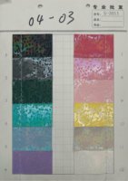Cuir synthétique PVC imperméable et résistant à l'abrasion, motif pailleté imprimé spécial, 0,6-1,0 mm, pour trousses, sacs et cahiers