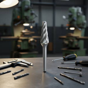 Fresa Rotativa Cónica de Punta Esférica Ttake Ab8700, 6 mm de Diámetro, 18 mm de Longitud, Corte Z6 para Pulido de Precisión - Product Image 3