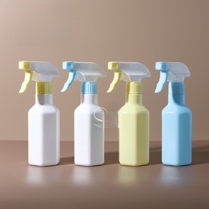 Chất Lỏng <span class=keywords><strong>Container</strong></span> 300Ml 500Ml Trắng Vàng Màu Xanh Nhựa Pcr <span class=keywords><strong>HDPE</strong></span> Làm Sạch Phun Chai Với Kích Hoạt Phun 2 Gói Mỗi Hộp - Product Image 1