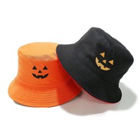 Sombreros de Pescador Reversibles Divertidos para Halloween y Navidad, Sombrero de Sol Plegable para Mujer y Hombre