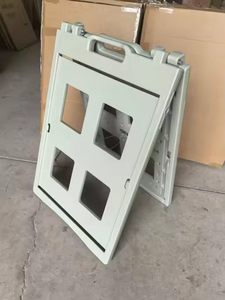 Insegna a cavalletto V-Mate per esterni, riempibile con acqua, per pavimentazione, per ristoranti e negozi, in plastica, bifacciale, 24x36 - Product Image 5