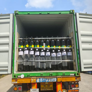 Yüksek Saflıkta %<span class=keywords><strong>99</strong></span>,999 O2 Gazı 5n Sınıf 47L Sıkıştırılmış Oksijen Gazı Oksijen Tüpü - Product Image 2