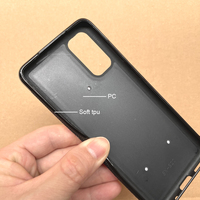 Coque de téléphone vierge en verre TPU 2D pour sublimation pour Samsung S25 et iPhone 17
