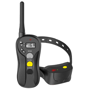 Choque eléctrico portátil para perros, collar remoto efectivo para entrenamiento de perros, hecho de plástico duradero, suministros de entrenamiento para mascotas - Product Image 5