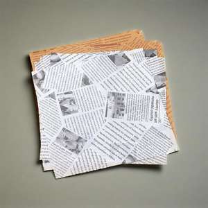 Papel de Envolver Antigrasa a Precio Económico con Impresión de Logotipo Personalizado para Entrega de Alimentos y Empaquetado de Panadería - Product Image 2