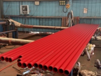 Tuyau Baolai ASTM A795 Ral3000 rouge époxy pour système d'incendie avec FM UL