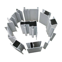 Diseño moderno Ventanas y puertas Perfiles de aluminio Perfiles de extrusión de aluminio Precio de fábrica