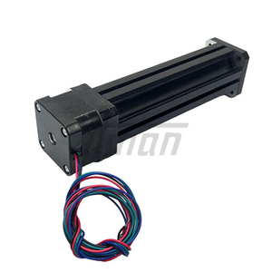 ชุดมอเตอร์ไฮบริดแบบสเต็ปเปอร์พร้อมกระบอกสูบไฟฟ้าแบบเส้นตรง รุ่น 42HF4813T8C8-200 น้ำหนัก 1052 กรัม 3.8 โวลต์ 2 เฟส แรงบิด 80 นิวตัน สำหรับแท่นทำงาน X-Y ตามมาตรฐาน NEMA 17 - Product Image 2