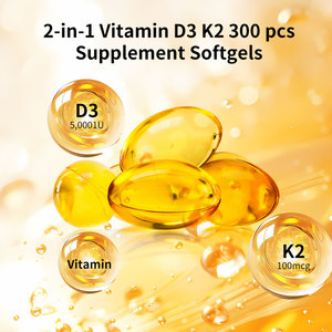Integratore per la Salute <span class=keywords><strong>di</strong></span> Ossa, Cuore e Sistema Immunitario con Vitamina D3 5000UI e K2 100mcg in Softgel a <span class=keywords><strong>Base</strong></span> <span class=keywords><strong>di</strong></span> Olio MCT, Etichetta Privata OEM - Product Image 5